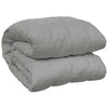 VIDAXL FAIBLAGE COUVERTURE 138x200 cm 6 kg de gris de tissu