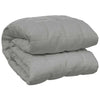 VIDAXL FAIBLAGE COUVERTURE 200X200 cm 13 kg de gris de tissu