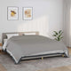 VIDAXL FAIBLAGE COUVERTURE 220X260 cm 11 kg tissu gris
