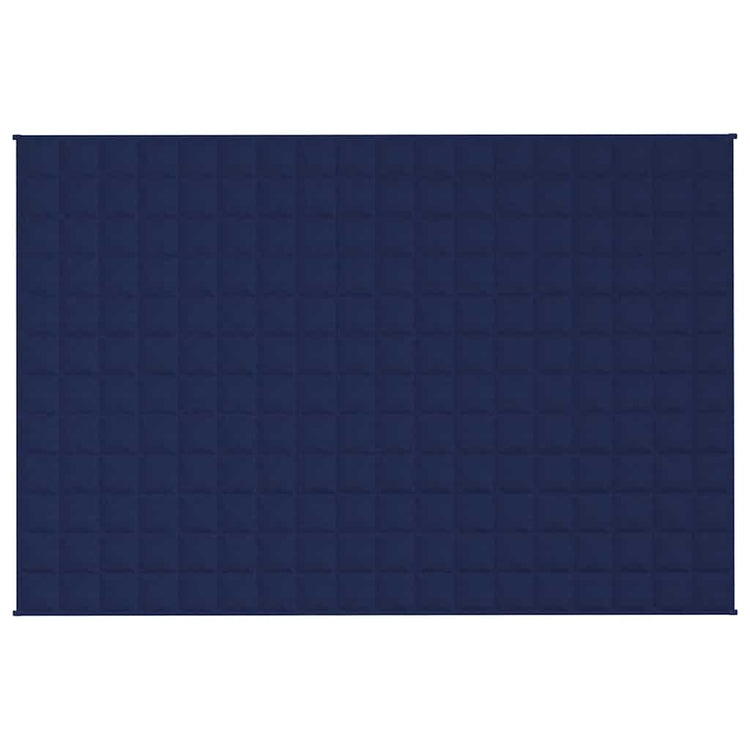 VIDAXL FAIBLAGE COUVERTURE 120x180 cm 5 kg de tissu bleu