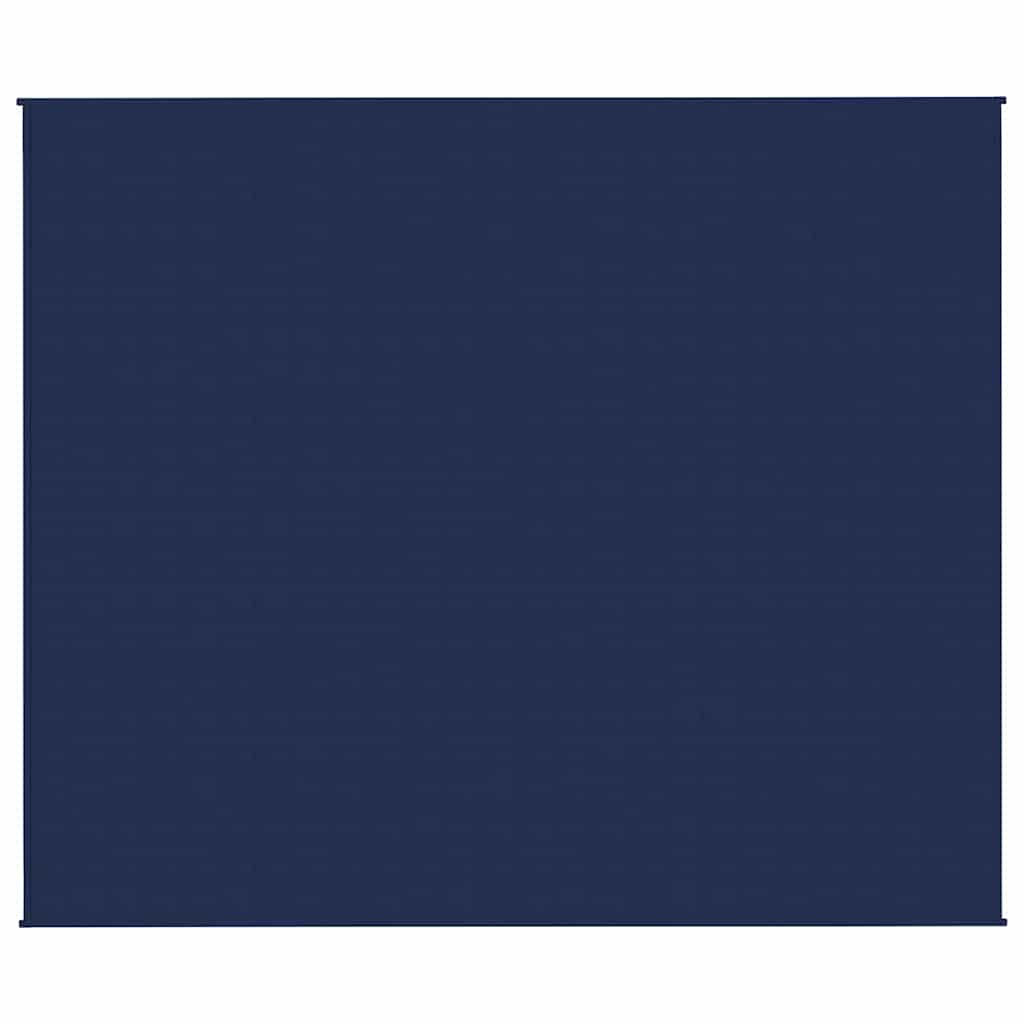 VIDAXL FAIBLAGE COUVERTURE 220X260 cm 11 kg de tissu bleu