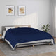 VIDAXL FAIBLAGE COUVERTURE 220X260 cm 11 kg de tissu bleu