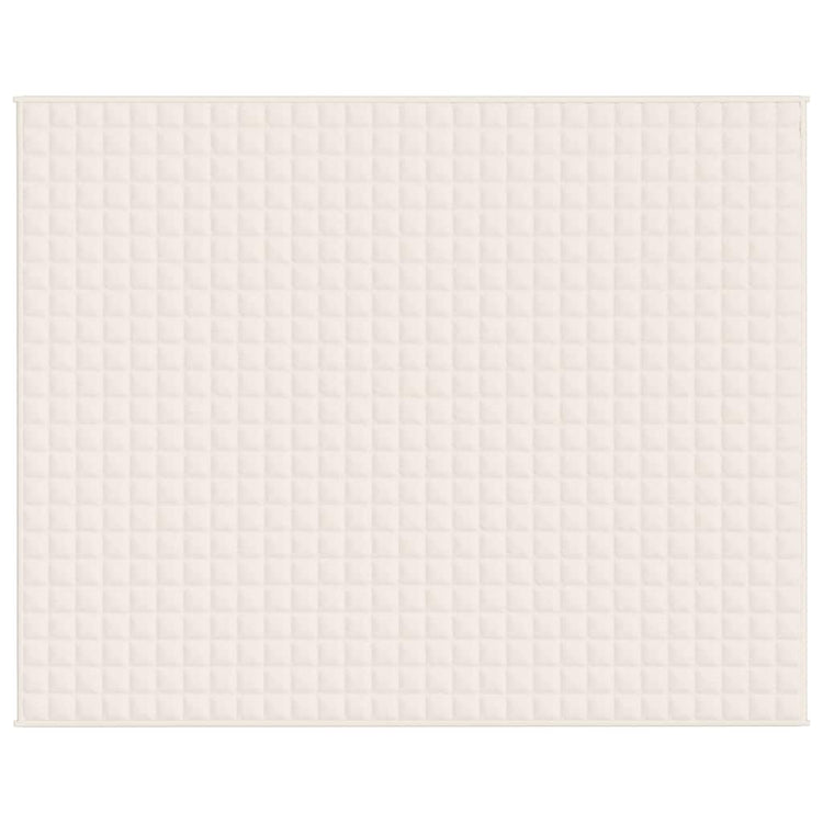 VIDAXL FAIBLAGE CAVENET 235X290 CM 15 kg Tissu Light Cream -Colored