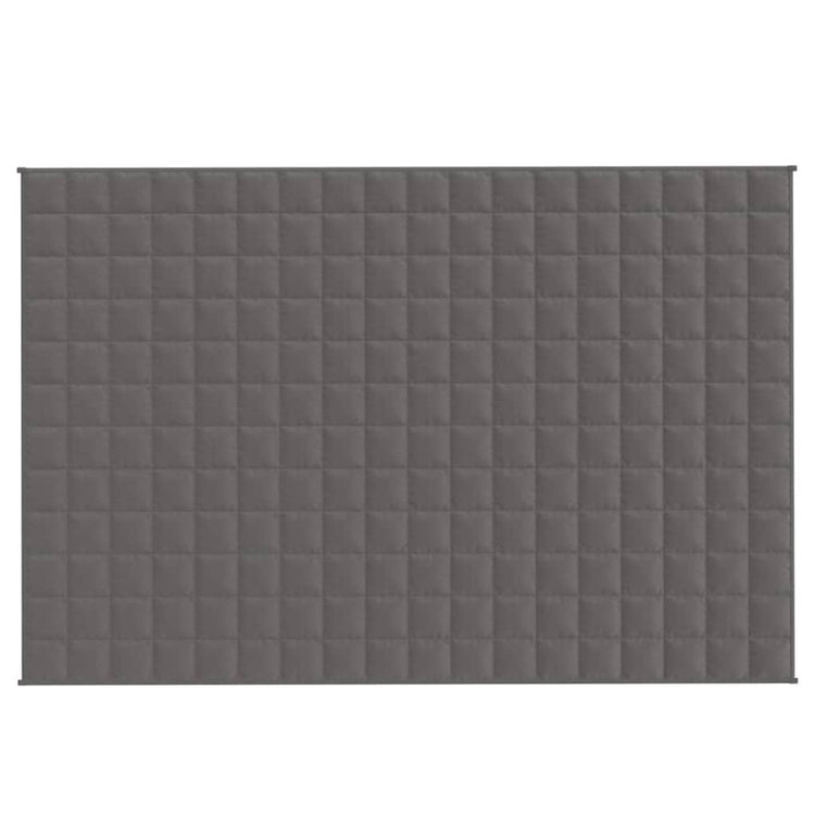 VIDAXL FAIBLAGE COUVERTURE 120x180 cm 5 kg de gris de tissu