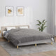 VIDAXL FAIBLAGE COUVERTURE 220X235 cm 11 kg tissu gris
