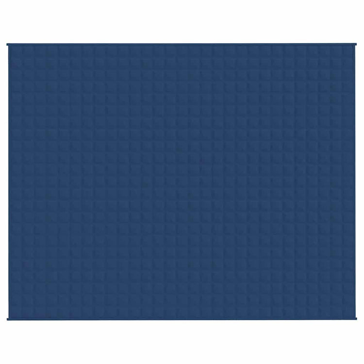 VIDAXL FAIBLAGE COUVERTURE 235x290 cm 11 kg de tissu bleu