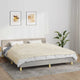 VIDAXL FAIBLAGE COUVERTURE 155X220 cm 11 kg Tissu léger Crème