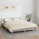 Vidaxl Faibleage Couverture 200x225 cm 9 kg Tissu léger Crème