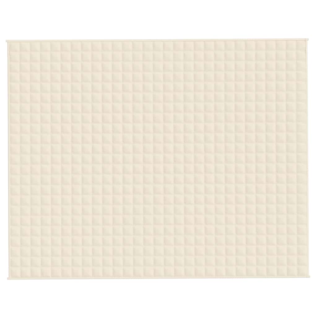 VIDAXL FAIBLAGE CAVENET 235X290 CM 15 kg Tissu Light Cream -Colored