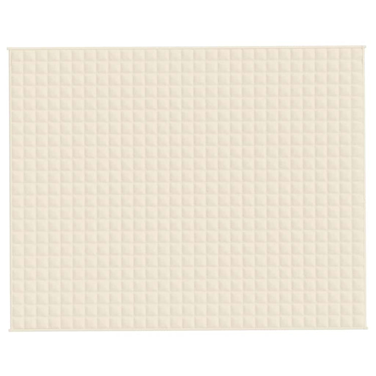 VIDAXL FAIBLAGE CAVENET 235X290 CM 15 kg Tissu Light Cream -Colored