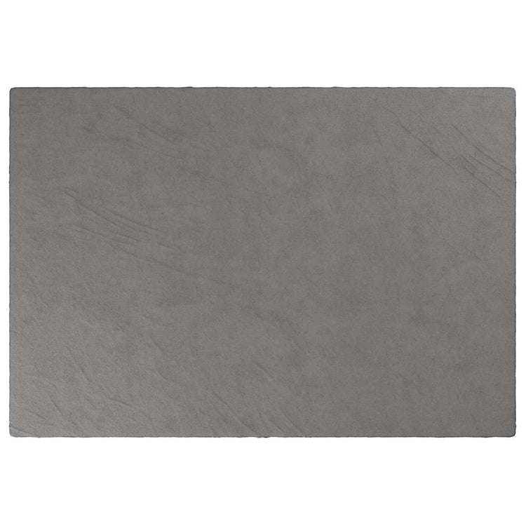 Couverture faible de Vidaxl avec couvercle 138x200 cm 6 kg de tissu gris
