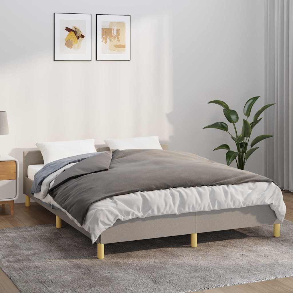 VIDAXL COUVERTURE DE FAIBLAGE AVEC COUVERTURE 150X200 CM 7 kg de gris de tissu