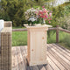 Vidaxl Flower Standard 40x40x60 cm Pine solide