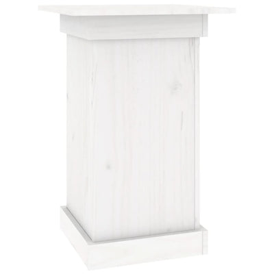 Vidaxl Flower Standard 40x40x60 cm Pine solide blanc