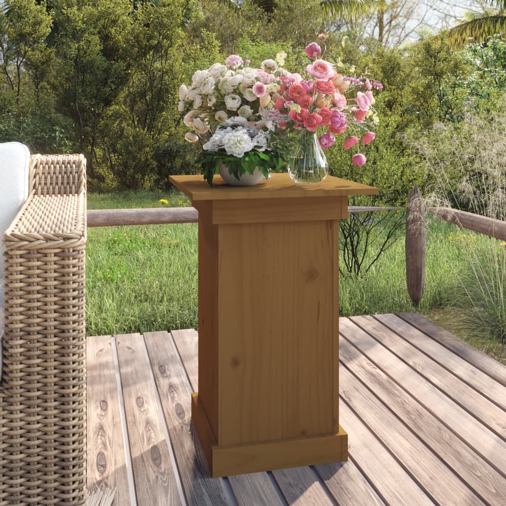 Vidaxl Flower Standard 40x40x60 cm Pine solide Honey Brown