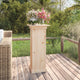 Vidaxl Flower Standard 40x40x90 cm Pine solide