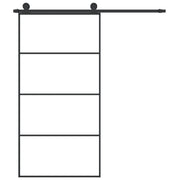 Vidaxl Porte coulissante avec pâte 102.5x205 cm en verre ESG et aluminium - afbeelding 6