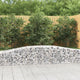 Vidaxl schanskorf voûté 400x50x40 60 cm fer galvanisé