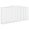 Vidaxl Schanskorf Voûté 400x50x180 200 cm fer galvanisé