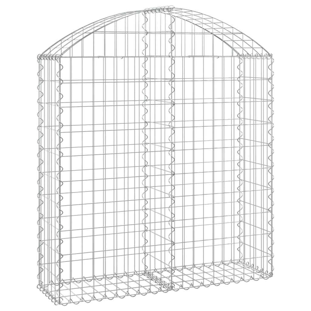Vidaxl Schanskorf Vaulté 100x30x100 120 cm fer galvanisé