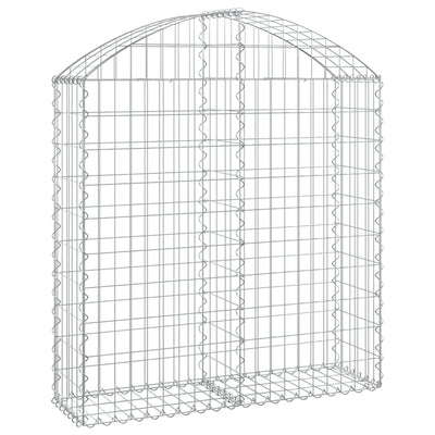 Vidaxl Schanskorf Vaulté 100x30x100 120 cm fer galvanisé