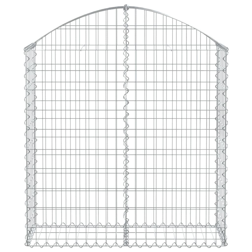 Vidaxl Schanskorf Vaulté 100x30x100 120 cm fer galvanisé