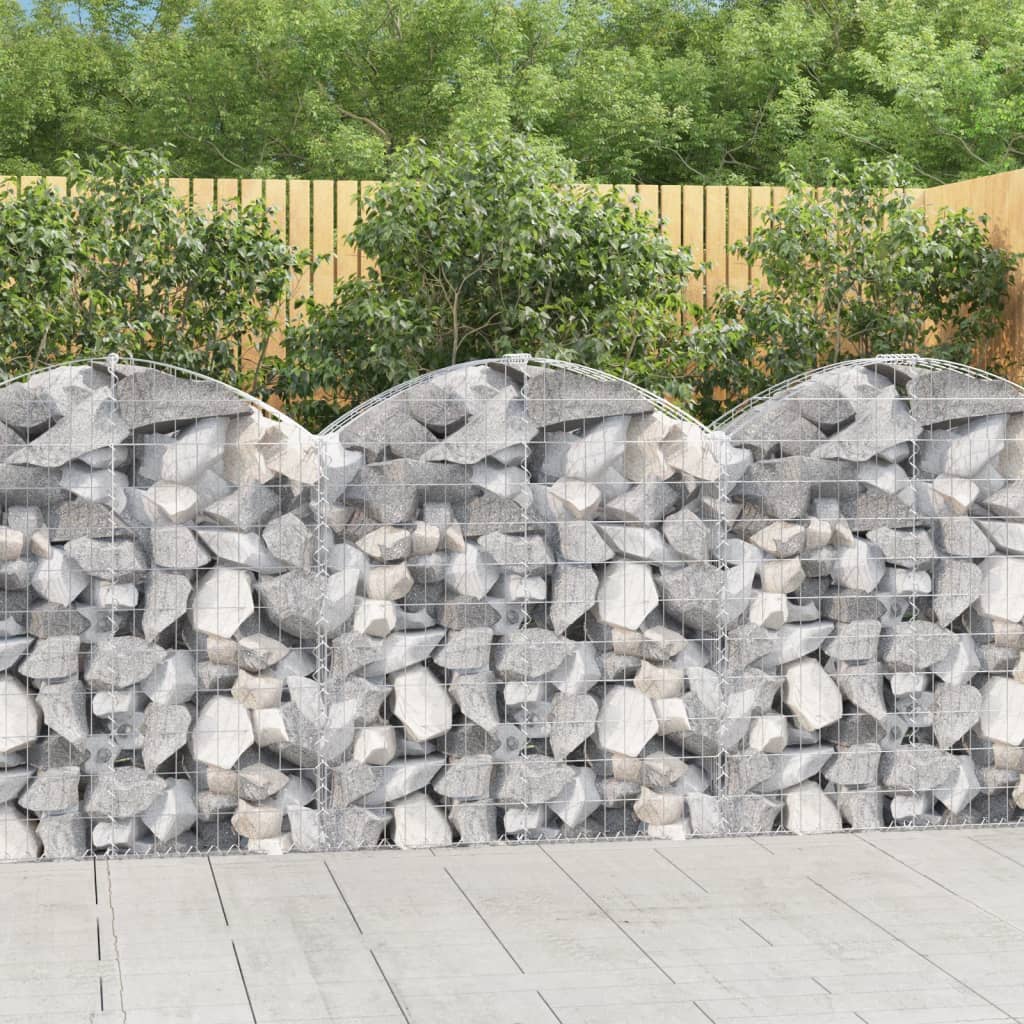 Vidaxl Schanskorf Vaulté 100x30x100 120 cm fer galvanisé