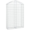 Vidaxl Schanskorf Vaulté 100x30x140 160 cm fer galvanisé