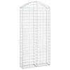 Vidaxl Schanskorf Vaulté 100x30x200 220 cm fer galvanisé