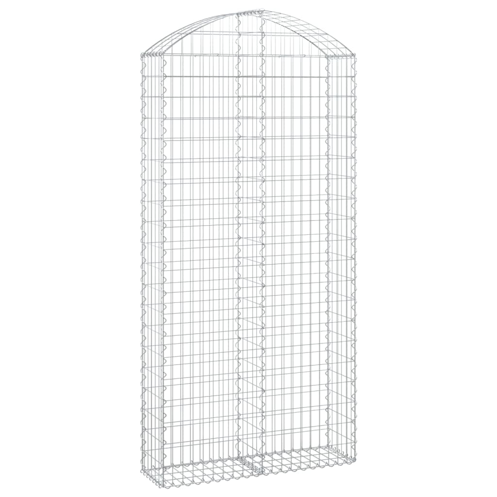 Vidaxl Schanskorf Vaulté 100x30x200 220 cm fer galvanisé