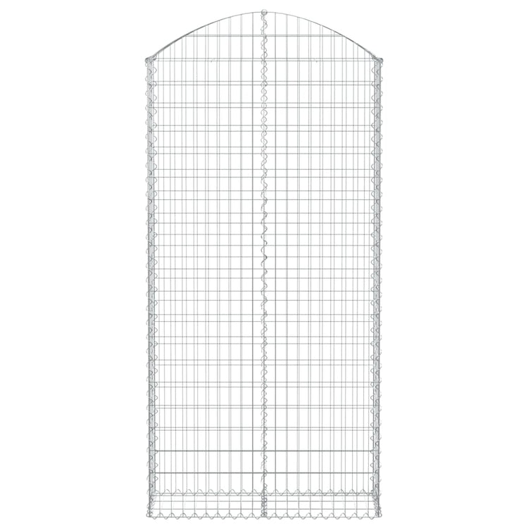 Vidaxl Schanskorf Vaulté 100x30x200 220 cm fer galvanisé
