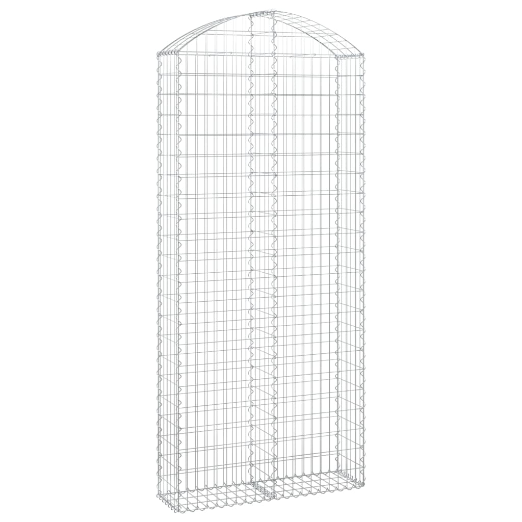 Vidaxl Schanskorf Vaulté 100x30x220 240 cm fer galvanisé