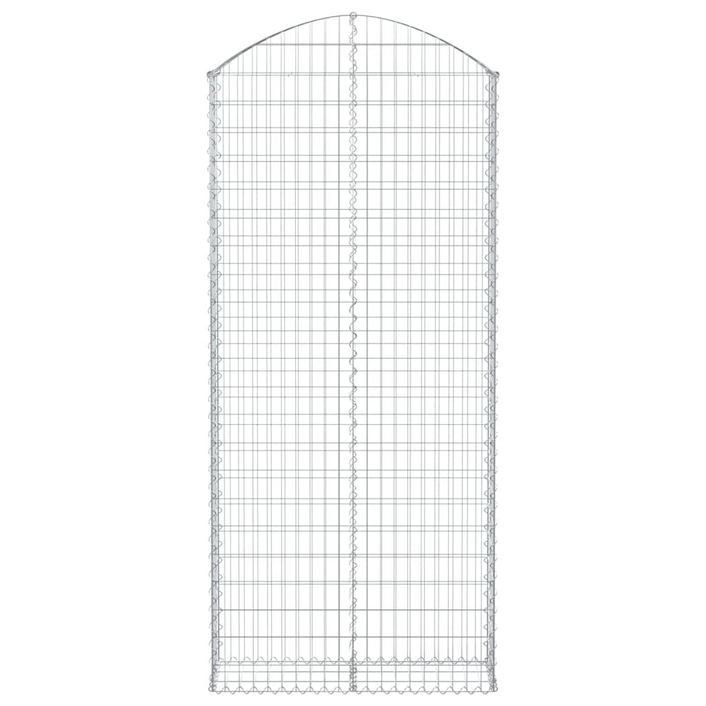 Vidaxl Schanskorf Vaulté 100x30x220 240 cm fer galvanisé