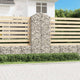 Vidaxl Schanskorf Vaulté 100x30x220 240 cm fer galvanisé