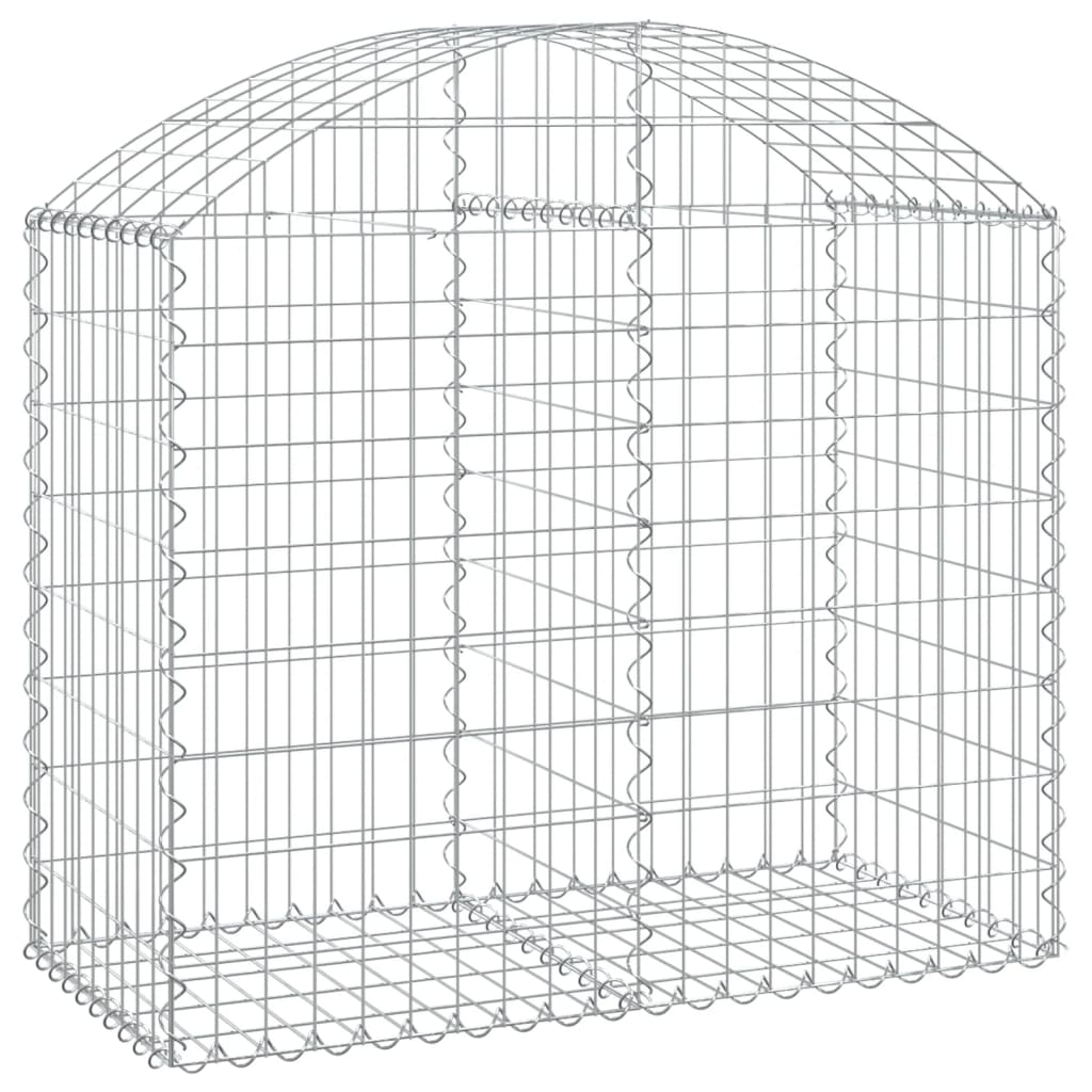 Vidaxl schanskorf Vaulté 100x50x80 100 cm fer galvanisé