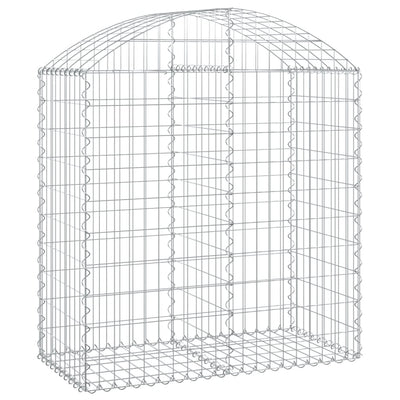 Vidaxl Schanskorf Voûté 100x50x100 120 cm fer galvanisé
