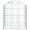 Vidaxl Schanskorf Voûté 100x50x100 120 cm fer galvanisé
