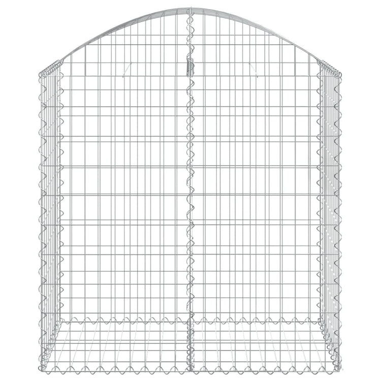 Vidaxl Schanskorf Voûté 100x50x100 120 cm fer galvanisé