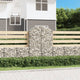 Vidaxl Schanskorf Voûté 100x50x140 160 cm fer galvanisé