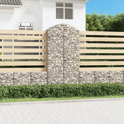 Vidaxl schanskorf Voûté 100x50x200 220 cm fer galvanisé