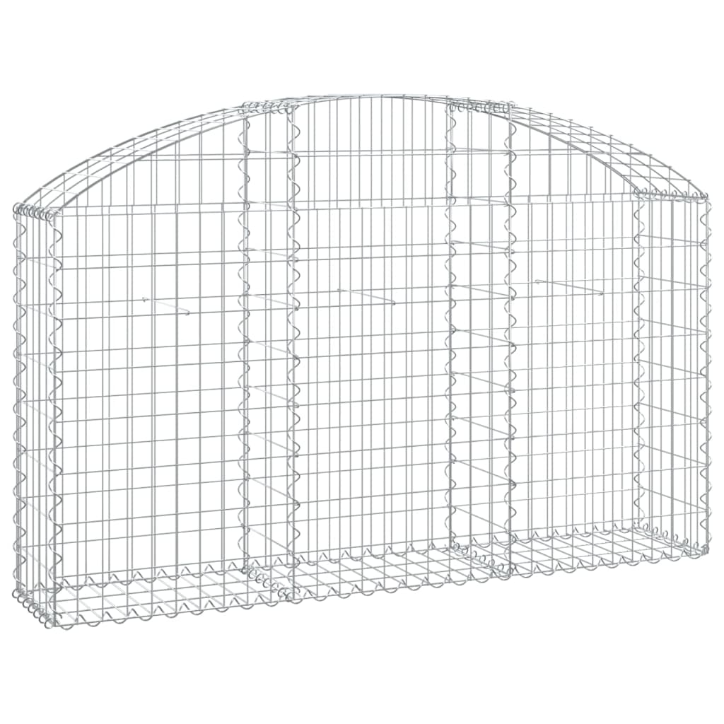 Vidaxl schanskorf Vaulté 150x30x80 100 cm fer galvanisé