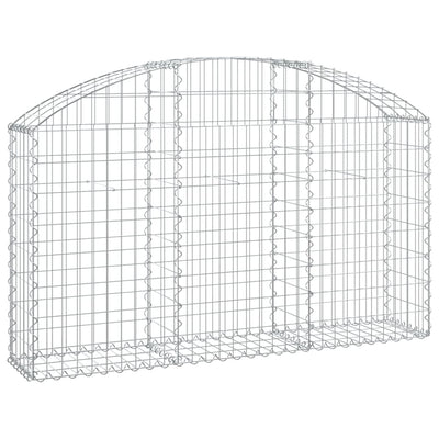 Vidaxl schanskorf Vaulté 150x30x80 100 cm fer galvanisé