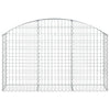 Vidaxl schanskorf Vaulté 150x30x80 100 cm fer galvanisé