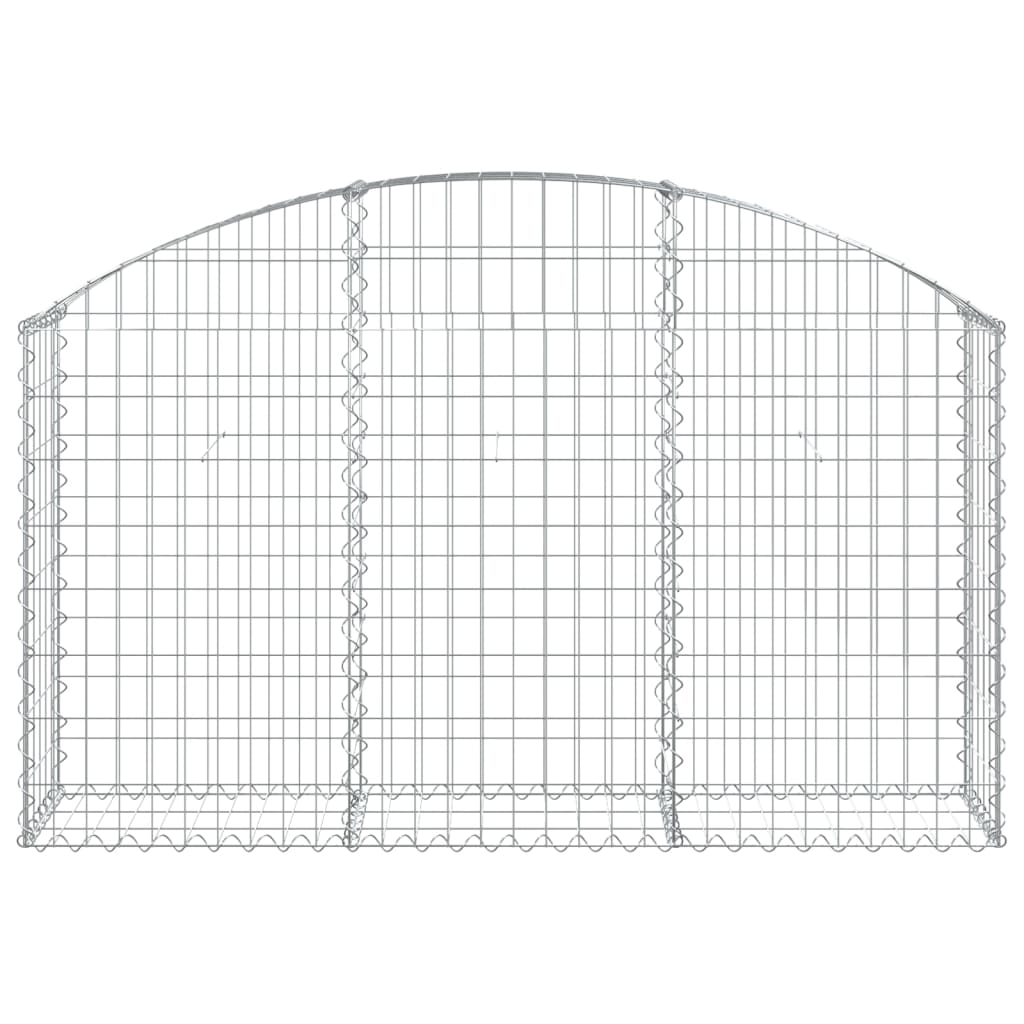Vidaxl schanskorf Vaulté 150x30x80 100 cm fer galvanisé