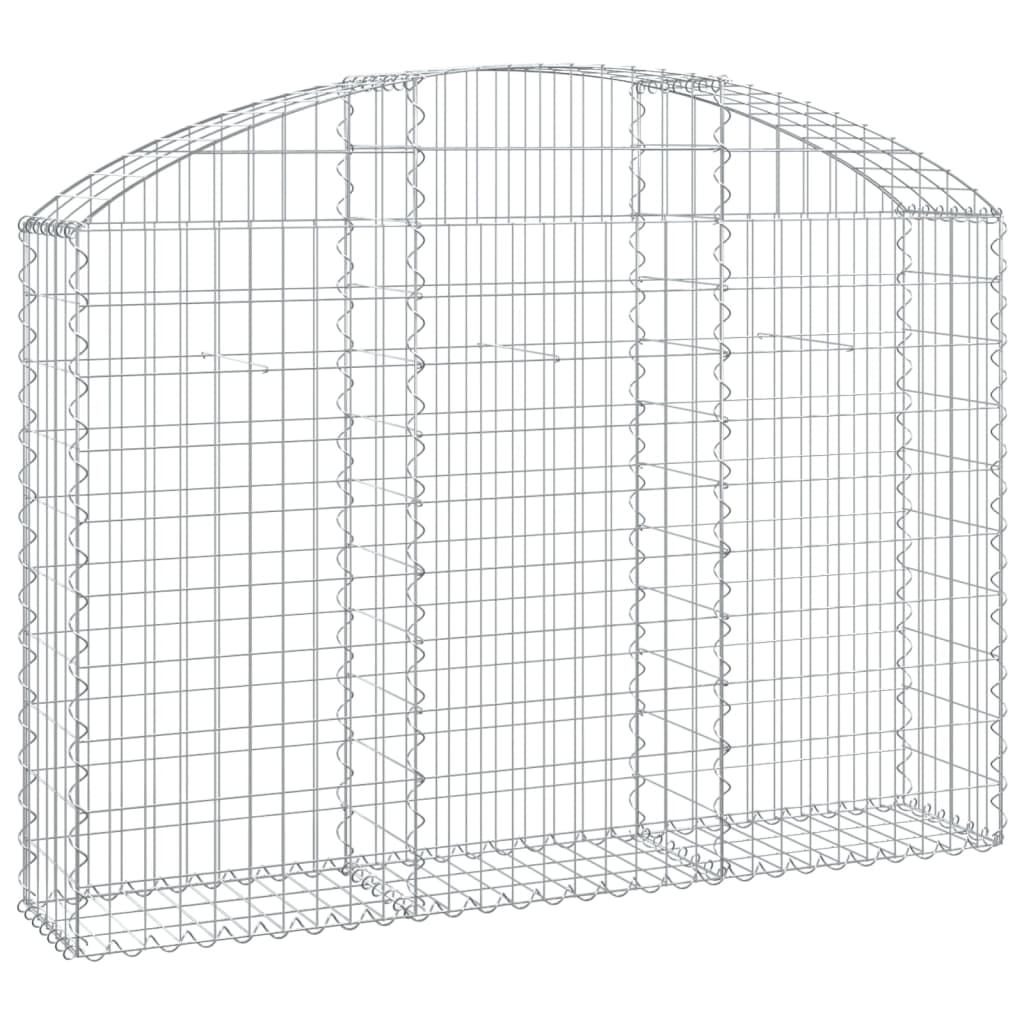 Vidaxl schanskorf Vaulté 150x30x100 120 cm fer galvanisé