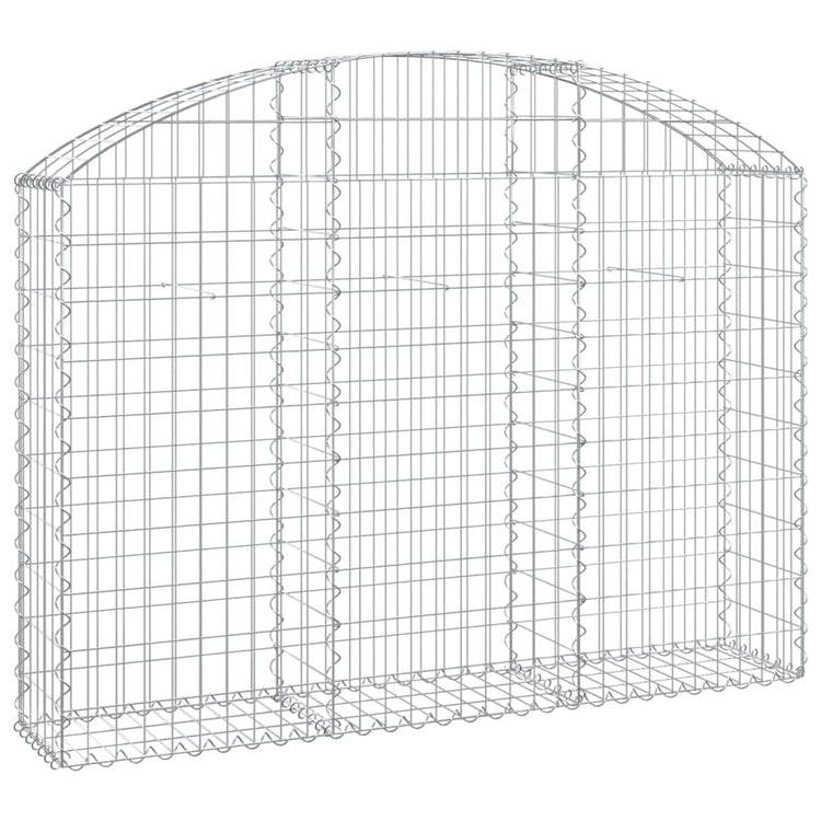Vidaxl schanskorf Vaulté 150x30x100 120 cm fer galvanisé