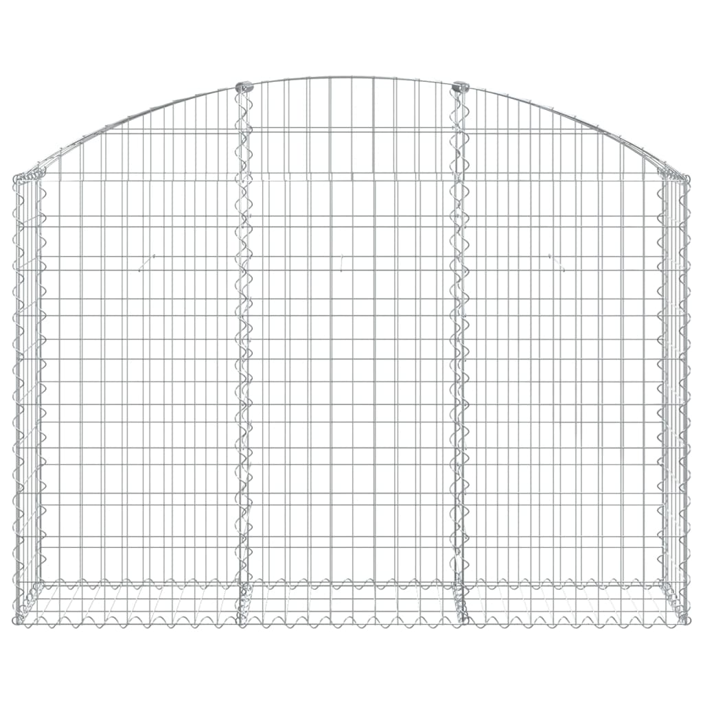 Vidaxl schanskorf Vaulté 150x30x100 120 cm fer galvanisé