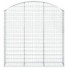 Vidaxl Schanskorf Vaulté 150x30x140 160 cm Fer galvanisé