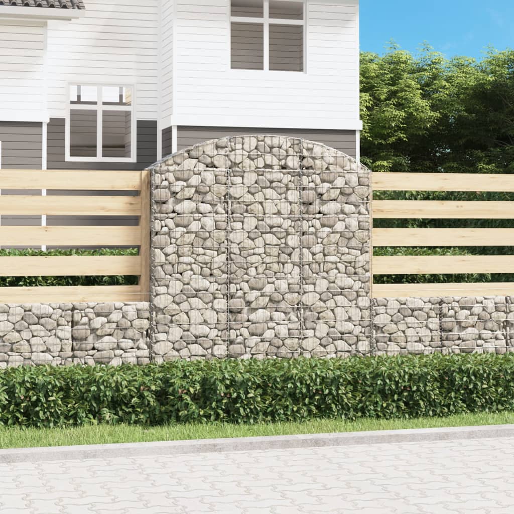 Vidaxl Schanskorf Vaulté 150x30x160 180 cm Fer galvanisé