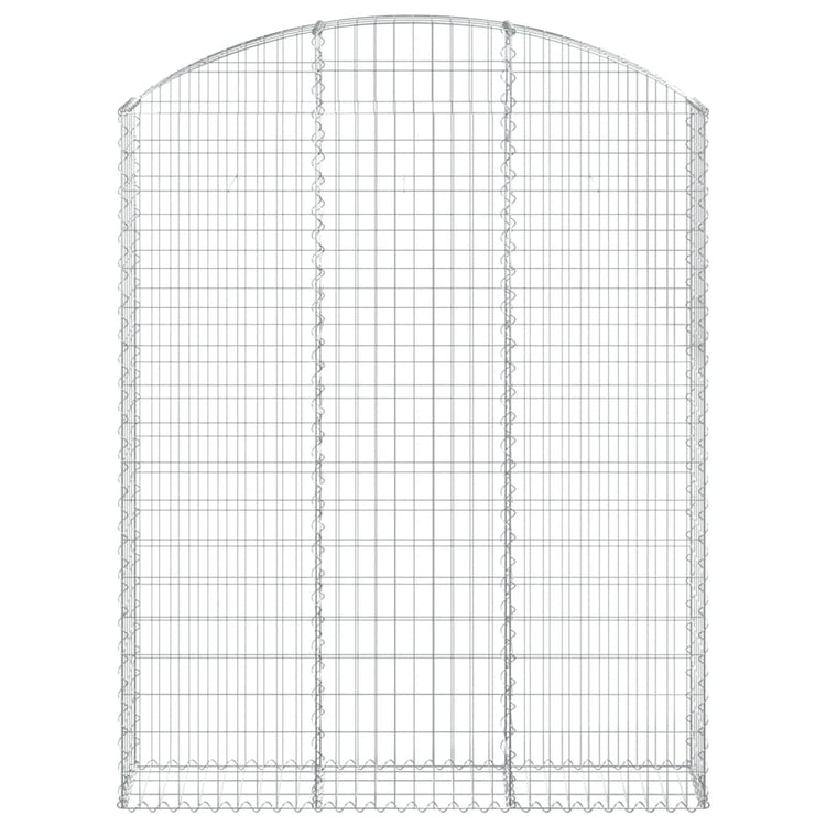 Vidaxl Schanskorf Vaulté 150x30x180 200 cm fer galvanisé